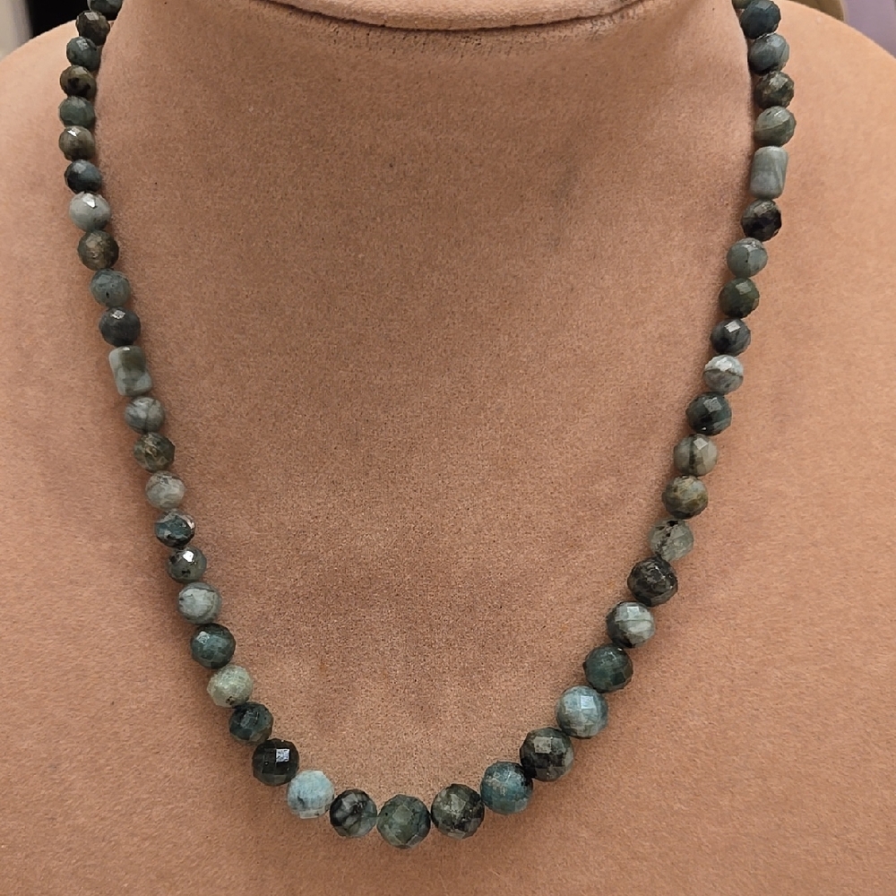 Jay King Sterling Silver Han River Rock Bead 18-1/4" Necklace